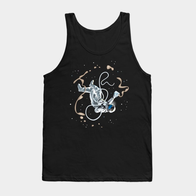 Monday in Space Tank Top by LaughingDevil